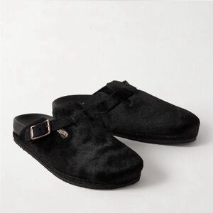 YUKETEN Sal 1 Calf Hair Clogs